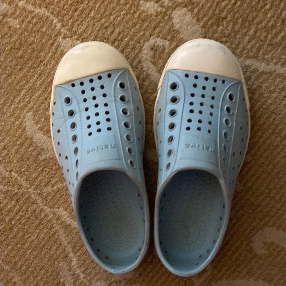 Native Kids Blue Slip-On Shoes